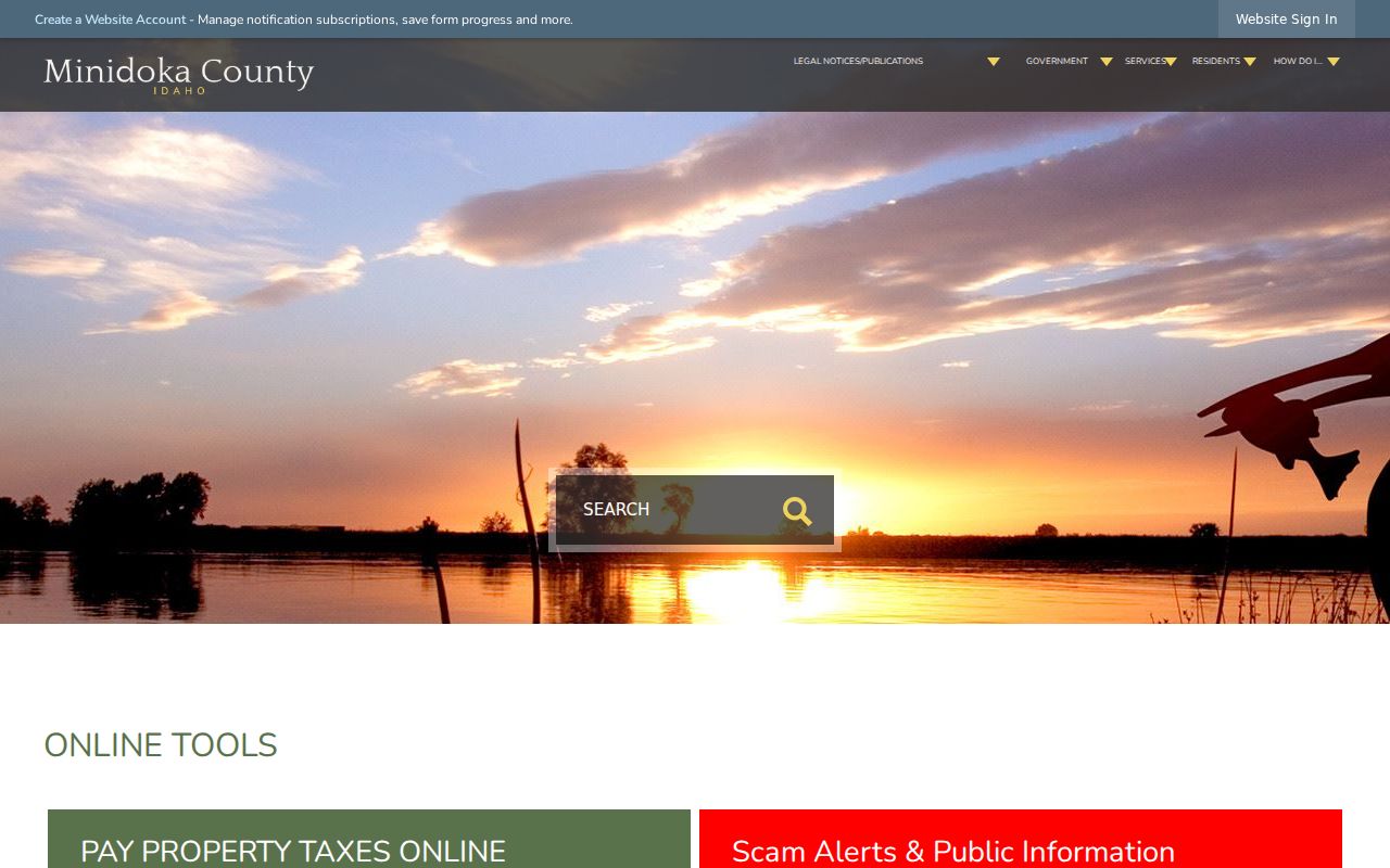 Paul criminal court and sheriff records through Minidoka County